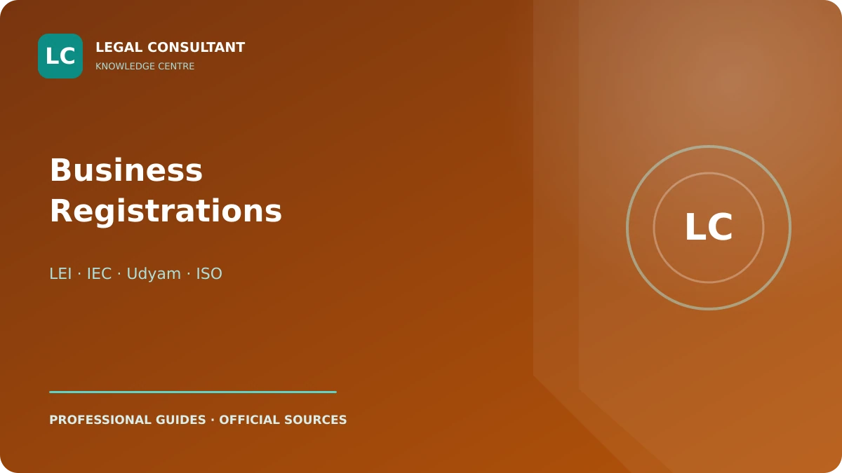 Business Registrations